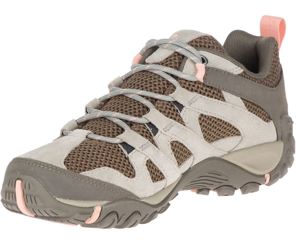 Buty Trekkingowe Merrell Damskie Szare - Alverstone - 793824-TUO